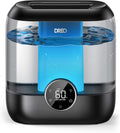 DREO 6L Top Fill Humidifiers for Bedroom, 60H Runtime 28 dB Quiet Supersized Cool Mist Air Humidifiers for Large Room, Baby Nursery, Plant, Indoor, Night Light, Easy to Clean, Precise Humidity Control