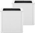 211+ Replacement Filter Compatible with 211+ Air Purifier, 2-Stage Filtration System of H13 True Filter and Activated Carbon Filter, White, 2 Pack