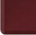GelPro Stain Resistant Surface with 3/4 Thick Ergo-Foam Core for Health and Wellness, 20"x48", Leather Grain Cranberry
