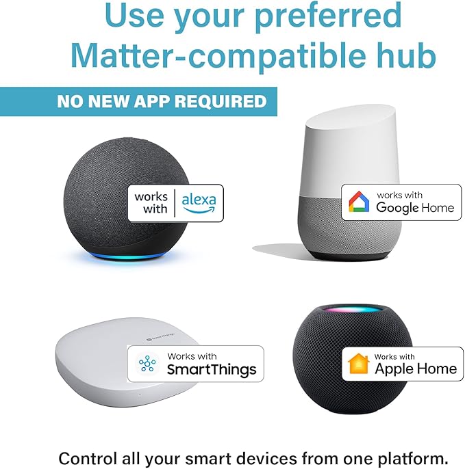 Legrand Radiant® Wi-Fi Matter Smart LED Dimmer, Effortless Setup, Enhanced Compatibility with Apple HomeKit, Google Home, Alexa & SmartThings, Easy Wi-Fi Connectivity with Matter, Pack of 1