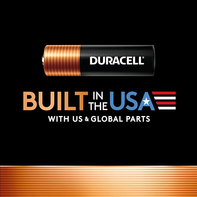 Duracell Coppertop AA Batteries with Power Boost Ingredients, 16 Count (Pack of 1) Long-lasting Alkaline Double AA Battery for Household and Office Devices