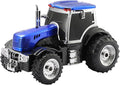 Tractor Head Bluetooth Speaker – unique Bluetooth car speaker with HD stereo, TWS pairing, LED party lights, portable wireless outdoor speaker, car model decoration, and a great gift for men(Blue)