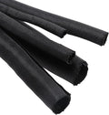 Sonoreboom Braided Wire Loom Mesh Woven Black Split Sleeving for Automotive Wires/Audio Video Cable/Multi-Cable Strings (1/4" - 28 Feet)