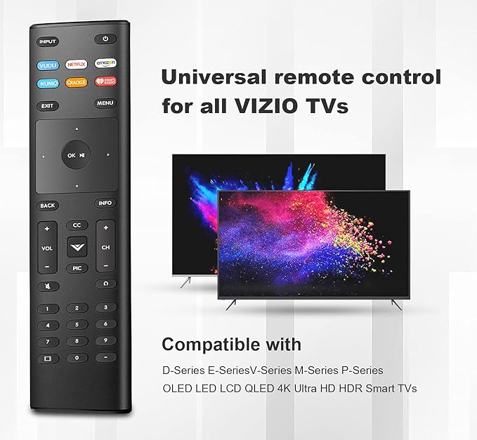 for Vizio Smart-TV Remote, Compatible with VIZIO Smart TV