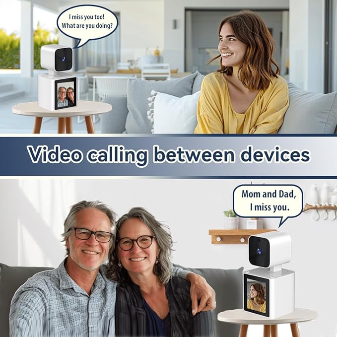 CIAJIE Home Security Camera Indoor,Pet Camera,1080P Dog Camera with Two Way Video,Monitor for Elderly/Baby/Nanny/Pet/Dog with app,Pan/Tilt WiFi Cameras,Night Vision,CS10