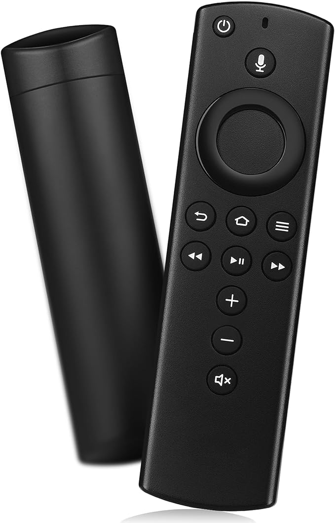 Replacement Voice Remote Control with Power and Volume Control fit for Fire-Smart TVs Stick 4K,fit for TVs Stick,fit for (1st Ge/2nd Gen) TVs Cube,and fit for 3rd Gen Smart TVs,Not for Samsung TV
