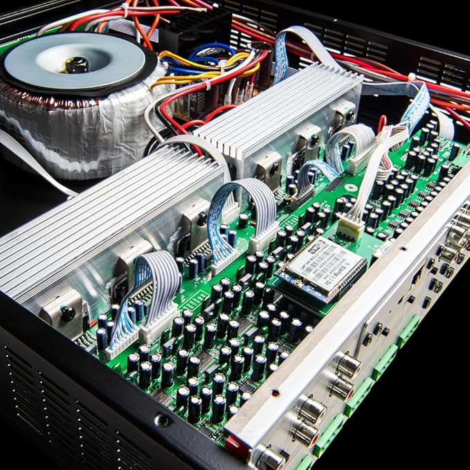 OSD Audio Nero Max12: 6-Zone, 6-Source Amplifier 80W Power, Multi-Room Audio Control, App Integration for iOS & Android, Expand up to 18 Zones, Control4 Driver Support