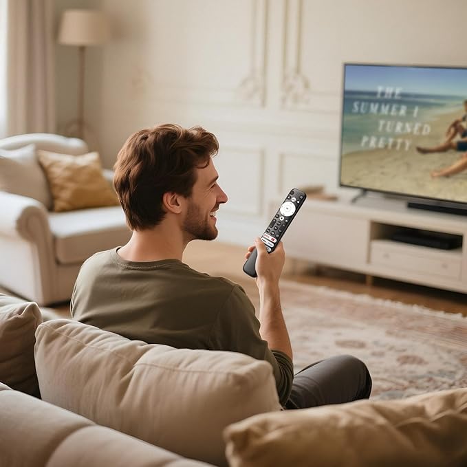 Replacement Only for Hisense-Google-TV-Remote, for Hisense Mini-LED QLED ULED UHD 4K Google Smart TVs