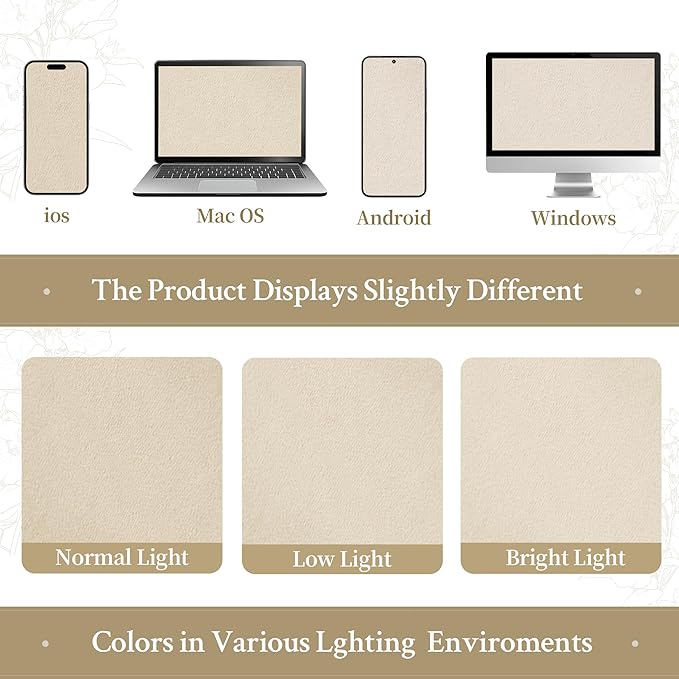 LAMIT Beige Velvet Curtains for Living Room 120 Inches Long, Elegant Thermal Insulated Panels Noise Reducing Back Tab and Rod Pocket Drapes for Bedroom, 2 Panels, 52 x 120 Inch