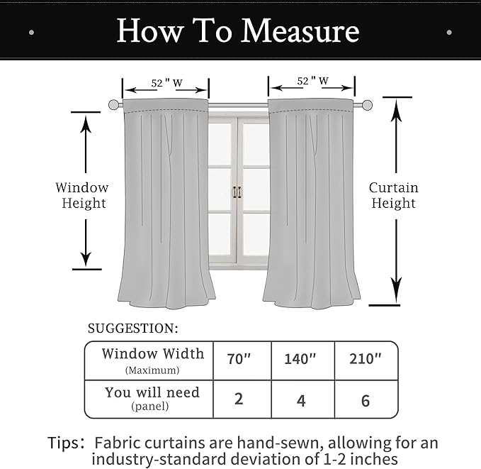 LAMIT Halloween Black Velvet Curtains for Bedroom 72 Inch, Luxury Thermal Room Darkening Drapes Back Tab and Rod Pocket Privacy Blackout Panels for Movie Theater, 2 Panels, 52 x 72 Inch