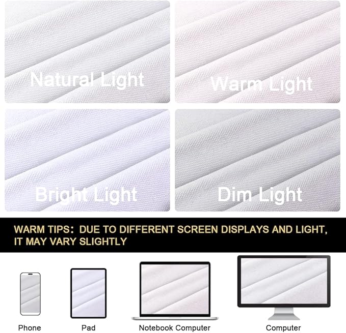 PrinceDeco Black Out Curtains 84 Inch Long 2 Panels Burg 100% Linen Blackout Curtains for Bedroom Living Room Anti-Rust Grommet Linen Blackout Drapes with White Liner,42 X 84, Pearl White