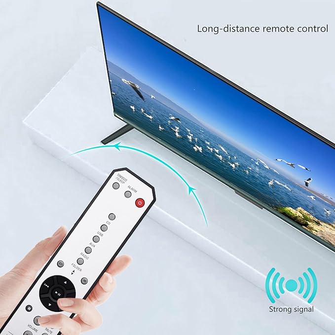 Media Controller Featuring Ergonomic Button Layout and Wide Compatibility for ISX-B820 ISX-800 MCR-B043D