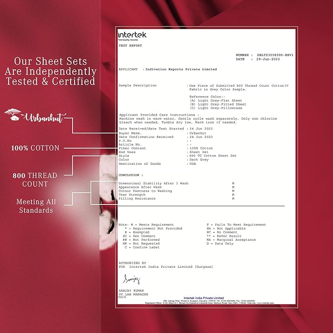 URBANHUT 800 Thread Count 100% Cotton Damask Queen Size Sheets, 4 Piece Striped Queen Size Bedsheets, Luxury Hotel Sheets Sateen Weave - Better Than Egyptian, 16" Elasticized Deep Pocket- Burgundy