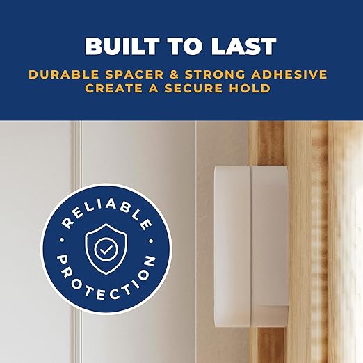 Adhesive Replacement Tape & Sensor Risers Bundle for Ring | Includes 24 Magnet Adhesives and 12 Ring Contact Sensor Spacers - Complete Home Sensor Installation Solution [Device/Magnet NOT Included]