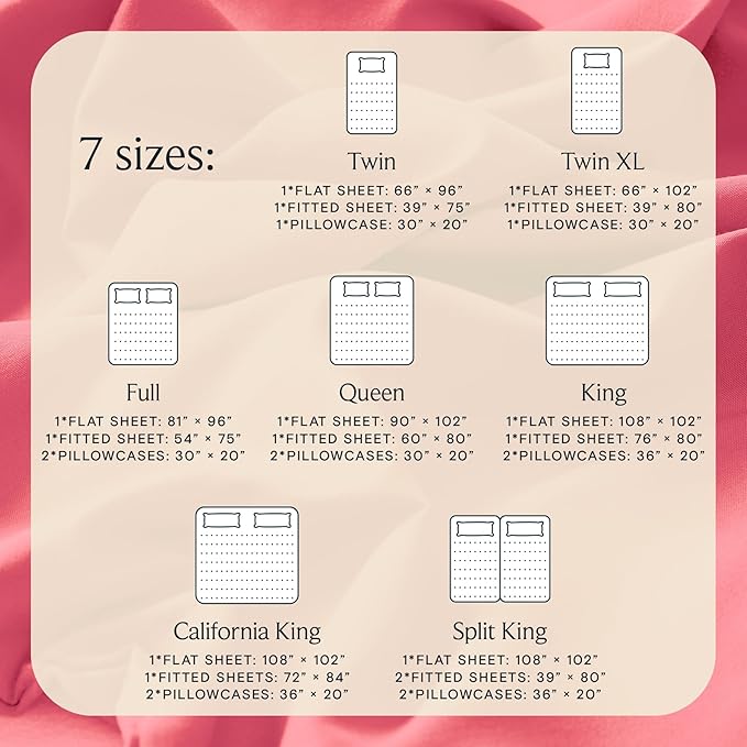 LuxClub 3 PC Twin Sheet Set, Deep Pockets Wrinkle Free Cooling Bed Sheets Hotel Bedding for Women, Men, Kids & Teens, Includes 1 Fitted Sheet, 1 Flat Sheet and 1 Pillowcase-Silky Soft Vermilion