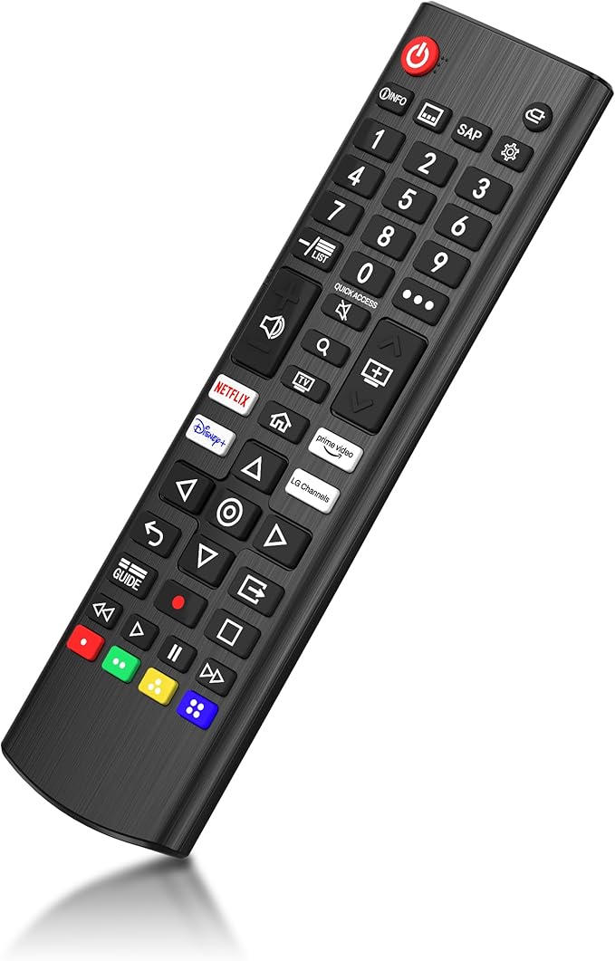 Universal Remote Control for LG Smart TV, Replacement Remove for LG Original AKB75095308 (Without Battery)