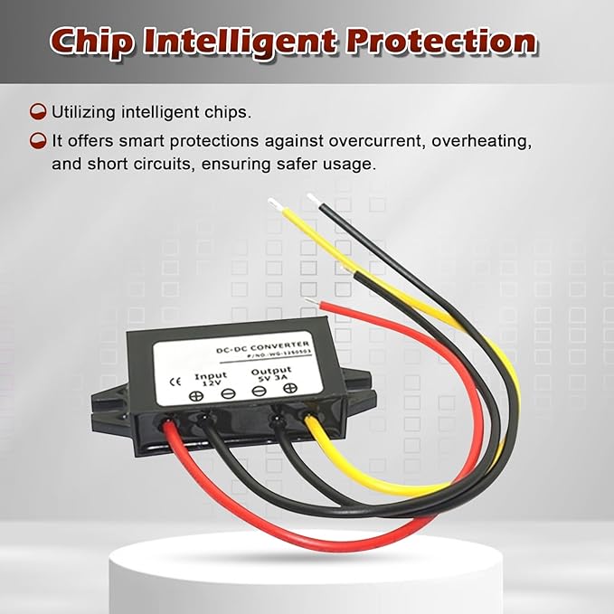 DC 12V Step Up to 24V Boost Converter 50A DC Voltage Regulator Power Converter Waterproof Module Transformer for Golf Cart Club Car
