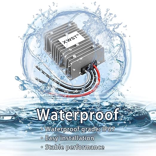 DC DC Stabilizer 9V-36V to 24V Boost Buck Converter 20A 360W Waterproof Power Supply Auto Step Up Down Voltage Regulator 24V Volt Transformer Module