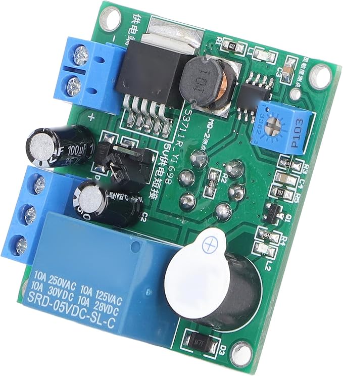 Smoke Sensor Module Switch, PVC Light Sound Alarm Smoke Detector Alarm Module for DC5‑30V with MQ2 Material