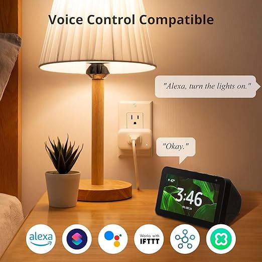 【2025 New】 SwitchBot Smart Plug Mini 15A(2 Pack), Energy Monitor, Smart Home WiFi(2.4GHz) & Bluetooth Outlet, Compatible with Alexa & Google Home, APP Remote Control & Timer Function, No Hub Required