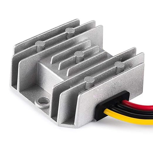 MGGi DC/DC Voltage Reducer Converter 12V 24V Step Down to 6V 10A 60W, Power Supply Module Buck Transformer, Waterproof, for Golf Cart, Forklifts, Car