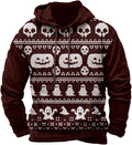 Halloween Hoodie Men Graphic Pumpkin Ghost Printed Sweatshirt Casual Trendy Long Sleeve Halloween Hooded Tops with Pockets