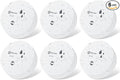 Geevon 6 Pack Water Leak Detectors, 100dB Water Sensor Alarms Flood Detector for Basements, Bathrooms, Laundry Rooms, Kitchens, Garages, and Attics, Water Alarms Battery-Operated (Battery Included)