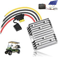 ikkwmei DC-DC Professional 48V 36V to 12V Voltage Regulator, 240W 20A for Golf Cart Converter, Waterproof DC Convert Regulator Transformer with Fuse
