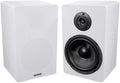 Rockville Pair RockShelf 64W V2 400w White 6.5" Bookshelf Speakers, 4 Ohm, Kevlar Woofer, Silk Dome Tweeter, Wall-Mountable, for Home Theater and Stereo Audio