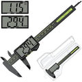 Digital Calipers, Caliper Measuring Tool with Large LCD Screen, Plastics Micrometer Caliper Digital, Auto-Off Feature, Screen Splash Proof, Switch from Inch Metric (6Inch/150mm)