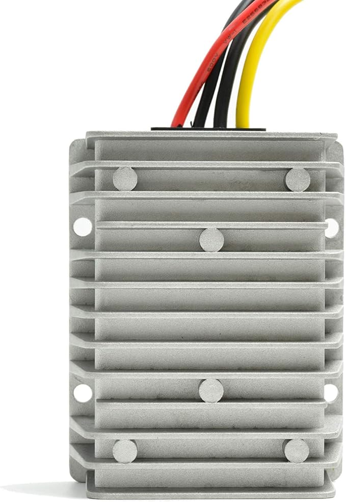 MGGi Voltage Converter Regulator DC 24V Step Down DC 12V 40A 480W, Waterproof Voltage Reducer, Big-Size Power Supply Module Buck Transformer, for Golf Cart, Forklifts, Car