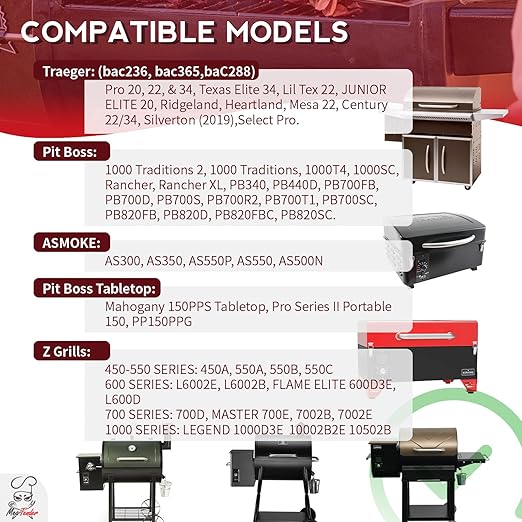 Universal PID Enhanced Grill Temperature Control Panel Replacement for Pit Boss, Traeger, Z Grills and Smokers Models