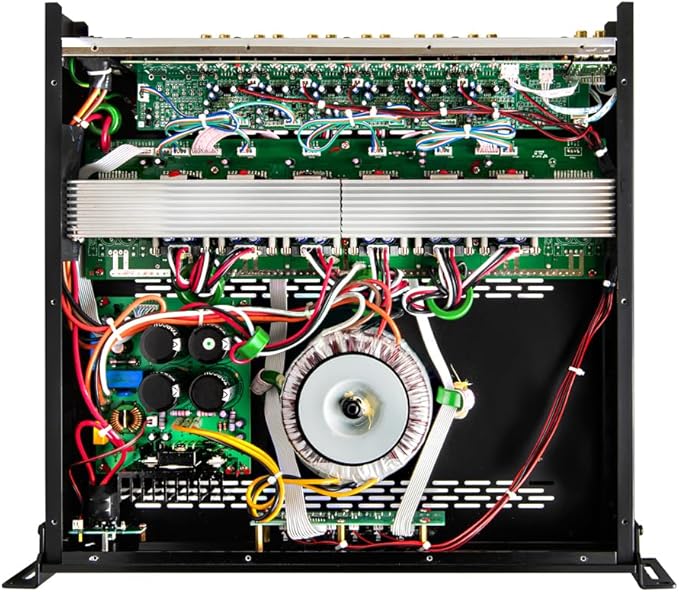 OSD Audio MX1280 GEN2 6 Zone Amplifier 12Ch x 80W, Class D, Front Panel On/Off Buttons, Distributed Audio