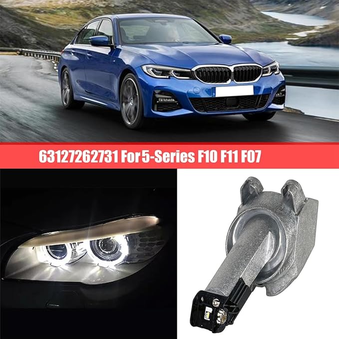 SOCAL-LED LIGHTING 63127262731 Daytime Running Light DRL Headlight Insert Diode Module LED Control Unit Fits for BMW 5 Series F18 F10 F11 F07