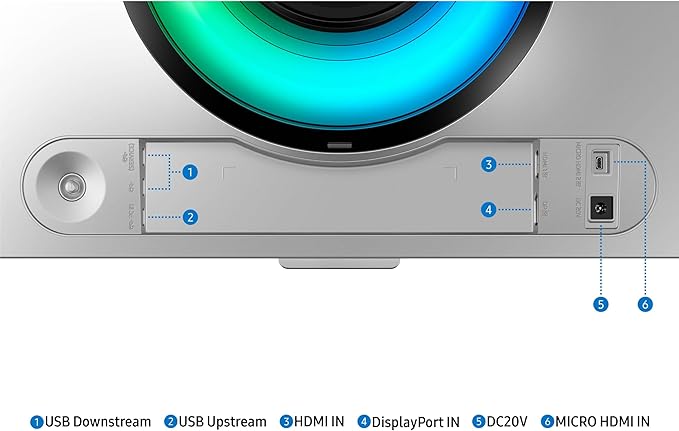 Samsung 49" Odyssey OLED (G93SC) Series Curved Gaming Monitor w QD-OLED, 240Hz, 0.03ms, DQHD, G-Sync Compatible, AMD FreeSync Premium Pro,Height Adjustable Stand,3 Yr Warranty,LS49CG932SNXZA