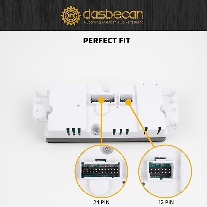 Dasbecan 599-211XD AC Climate Control Module Compatible with 2003-2004 Cadillac Escalade Chevrolet Avalanche Silverado Suburban Tahoe GMC Sierra Yukon Replace#10367041 10367042