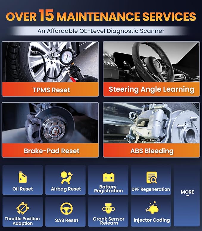 OBDMATE OBD2 Scanner for Toyota/Lexus/Scion, OM701 All Systems Diagnostic Tool with 15+ Resets (Oil/ETC/EPB/ABS/SAS/BAT Register...), Full OBDII Functions Read&Erase Fault Codes, Free Software Update