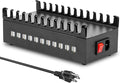 300W USB Charging Station, ALI SEA 22 Port USB Fast Charging Station for Multiple Devices, Multi Charger Station Organizer Compatible with Cellphone, Tablet, Kindle, iPad and More