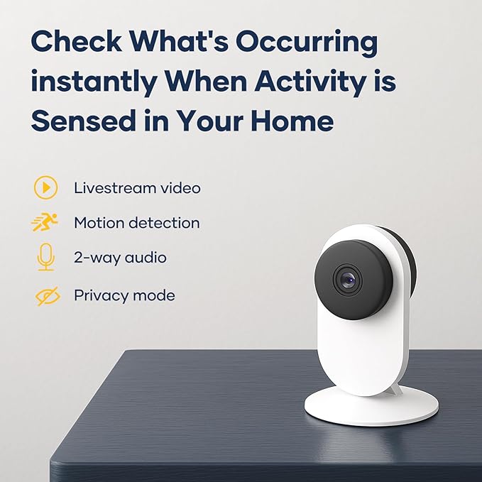 tolviviov Alarm System for Home Security, DIY Door Alarm Security Systems, App Alerts, 15Piece Kit, No Monthly fee, WiFi Door Window Motion Sensor, for Home Security and Kids Safety (10 Pack)