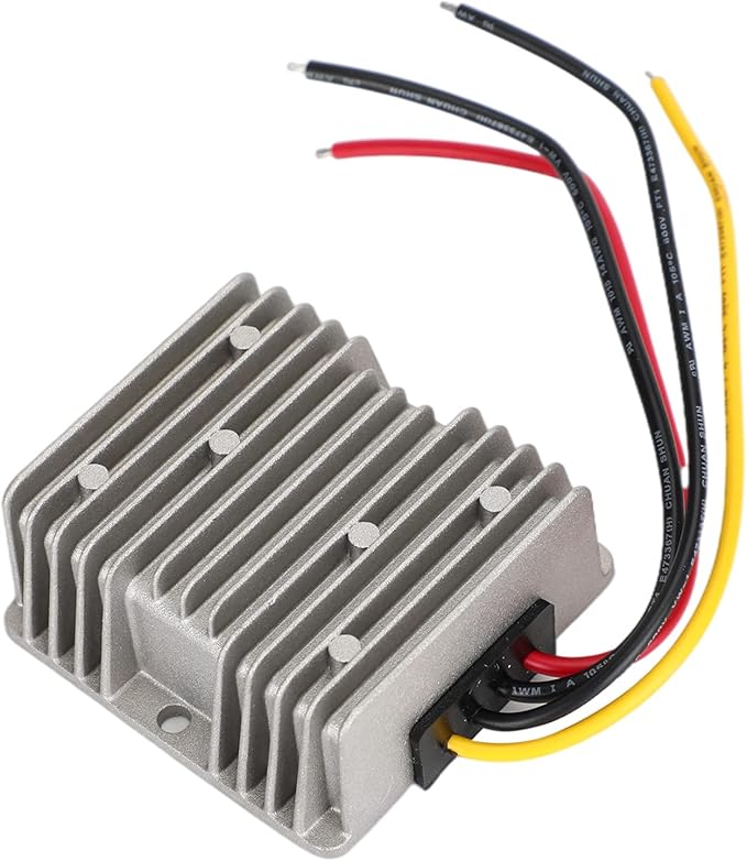 Areyourshop 12V to 28V 10A 280W Car Power Supply Step Up Converter Aluminum Waterproof DC/DC Converter Regulator Step Up