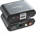 Avantree HAX06 – HDMI ARC Audio Extractor with Passthrough for TV, Soundbar & Headphones Simultaneous Use, CEC Volume Control, Optical & RCA Outputs