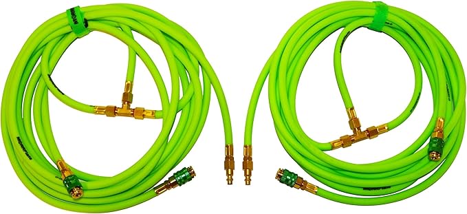 MORRFlate Air Hub + Air Hub Hoses Quad 155" Wheelbase 4 Tire Inflation Deflation System with Air Hub Automatic Digital PSI Controller High-Flow Solenoids Fast Efficient Multi Tire Inflation Deflation