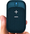 MINUS EQUALS PLUS - = + Golf Speaker/Wireless Wearable Bluetooth Speaker/Portable/Clip on/Up to 18hrs of Battery Life/Built-in Mic for Hands-Free Music and Calls/Water Resistant/Modern Design (Blue)