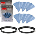 Shop-Vac 90107 Paper Disc Filter Reusable for Most Shop-Vac Wet/Dry Vacuum Cleaners 5 Gallon and Above, Replacement Parts #9010700, 9013700, 6 Pack