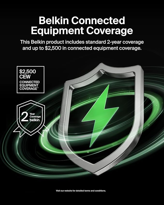 Belkin Portable Charger, Power Bank with Integrated Cable 20000 mAh 30W - Fast Charging USB C Power Delivery - iPhone 17, Air, Pro, Pro Max, iPad, AirPods, Apple Watch, Galaxy S25, & More - Blue