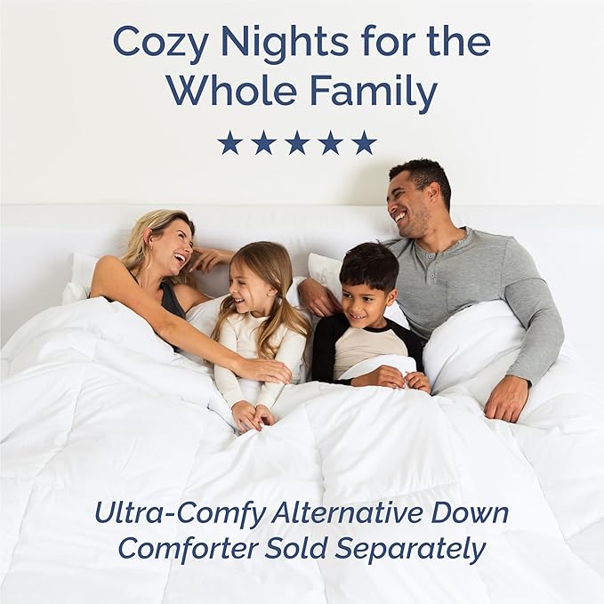 King Size 4 Piece Sheet Set - Comfy Breathable & Cooling Bed Sheets Set - Hotel Luxury Bedding for Women, Men, Kids, Teens, Boys & Girls - Deep Pockets, Soft and Wrinkle Free - Oeko-Tex - Denim Blue