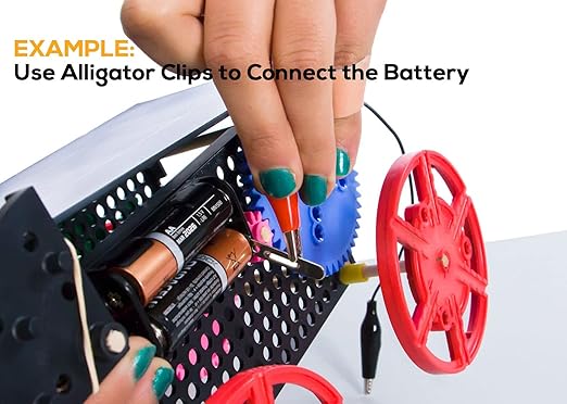 30PCS Premium Alligator Clips Electrical, 5 Colors Test Leads Cable with Crocodile Clips, Dual Ended Jumper Wires with Power Test Probe for Electric Welding Testing Experiments, Circuit Connection
