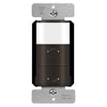 TOPGREENER Motion Sensor Light Switch Dimmer, Electronic Dimmer with PIR Motion Sensor, Occupancy & Vacancy Modes, 150W LED/CFL, Single-Pole, UL Listed, TDODS5-120-BR, Brown