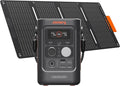 Jackery Solar Generator 300D, 288Wh LiFePO4 Portable Power Station with 40W Solar Panel, 300W DC Output, 140W USB-C Charging Cable Included, for Camping, Travel & Starlink Mini
