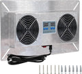 240 CFM Crawlspace Vent Fan, With Thermostat,Humidistat, Crawlspace Fans, For Moisture Reduction, Radon Mitigation, Freeze Protection , Ideal for Basement, Attic, Crawl Space Fan Vent(Natural color)